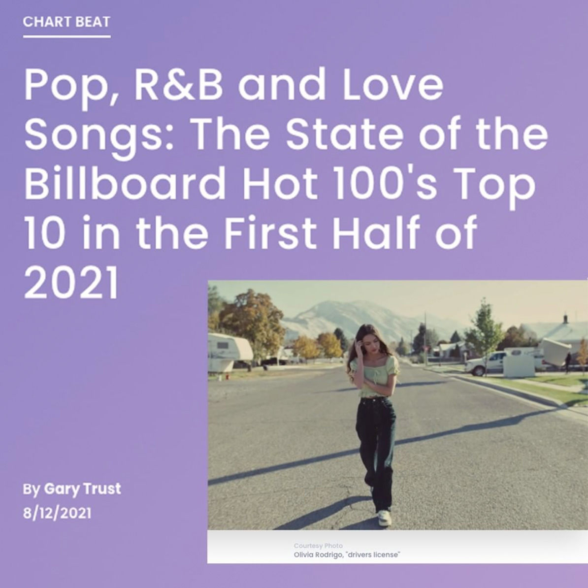 Billboard Chart Beat: A look at the latest trends in the chart’s top 10, as analyzed by Hit Songs Deconstructed. Billboard Chart Beat: A look at the latest trends in the chart’s top 10, as analyzed by Hit Songs Deconstructed.
