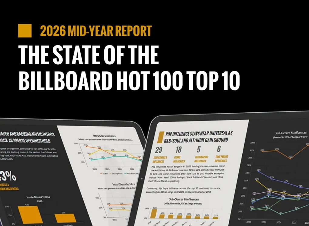 The State of the Hot 100 Top 10: 2026 Mid-Year Report